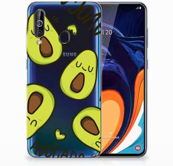 B2Ctelecom Telefoonhoesje met Naam Samsung Galaxy A60 Avocado Singing