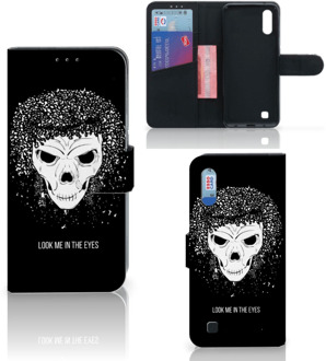 B2Ctelecom Telefoonhoesje met Naam Samsung Galaxy M10 Skull Hair