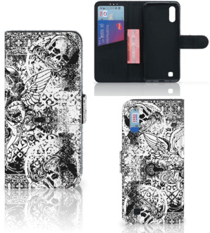 B2Ctelecom Telefoonhoesje met Naam Samsung Galaxy M10 Skulls Angel