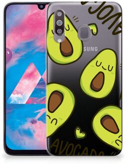 B2Ctelecom Telefoonhoesje met Naam Samsung Galaxy M30 Avocado Singing