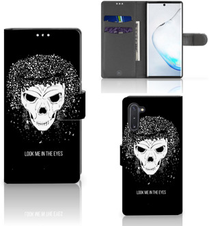 B2Ctelecom Telefoonhoesje met Naam Samsung Galaxy Note 10 Skull Hair