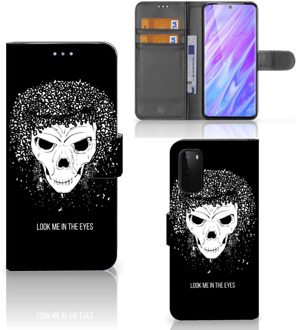 B2Ctelecom Telefoonhoesje met Naam Samsung Galaxy S20 Beste Cadeau Skull Hair