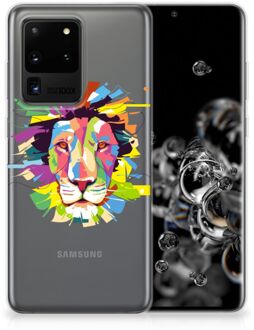 B2Ctelecom Telefoonhoesje met Naam Samsung Galaxy S20 Ultra Lion Color