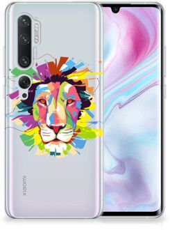 B2Ctelecom Telefoonhoesje met Naam Xiaomi Mi Note 10 Pro Lion Color