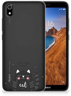 B2Ctelecom Telefoonhoesje met Naam Xiaomi Redmi 7A Cat Good Day