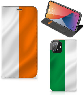 B2Ctelecom Telefoonhoesje met Pasjeshouder iPhone 12 | iPhone 12 Pro Smart Cover Ierse Vlag