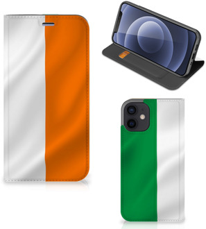 B2Ctelecom Telefoonhoesje met Pasjeshouder iPhone 12 Mini Smart Cover Ierse Vlag