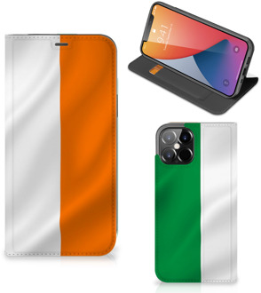 B2Ctelecom Telefoonhoesje met Pasjeshouder iPhone 12 Pro Max Smart Cover Ierse Vlag