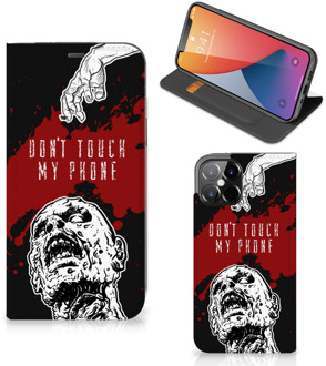 B2Ctelecom Telefoonhoesje met Pasjeshouder iPhone 12 Pro Max Smart Cover Zombie Blood