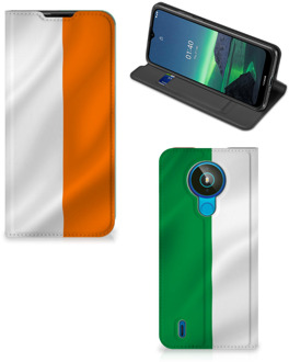 B2Ctelecom Telefoonhoesje met Pasjeshouder Nokia 1.4 Smart Cover Ierse Vlag