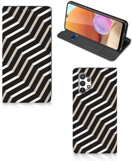 B2Ctelecom Telefoonhoesje met Pasjeshouder Samsung Galaxy A32 4G Smartphone Hoesje Illusion