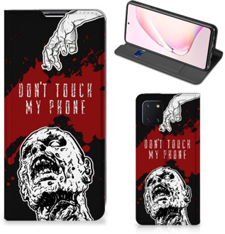 B2Ctelecom Telefoonhoesje met Pasjeshouder Samsung Galaxy Note 10 Lite Smart Cover Zombie Blood