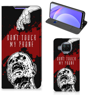 B2Ctelecom Telefoonhoesje met Pasjeshouder Xiaomi Mi 10T Lite Smart Cover Zombie Blood