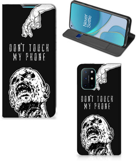 B2Ctelecom Telefoonhoesje met Quotes OnePlus 8T Bookcase Cover Zombie