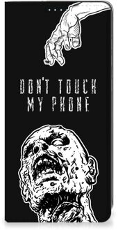 B2Ctelecom Telefoonhoesje met Quotes Samsung Galaxy A21s Bookcase Cover Zombie