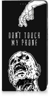 B2Ctelecom Telefoonhoesje met Quotes Samsung Galaxy A52 Bookcase Cover Zombie