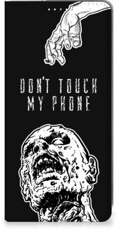 B2Ctelecom Telefoonhoesje met Quotes Samsung Galaxy A71 Bookcase Cover Zombie