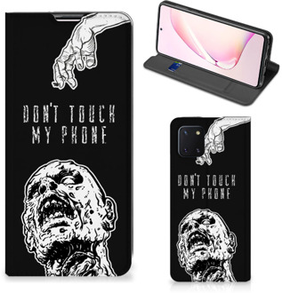 B2Ctelecom Telefoonhoesje met Quotes Samsung Galaxy Note 10 Lite Bookcase Cover Zombie