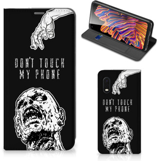 B2Ctelecom Telefoonhoesje met Quotes Samsung Xcover Pro Bookcase Cover Zombie