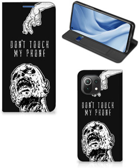 B2Ctelecom Telefoonhoesje met Quotes Xiaomi Mi 11 Lite Bookcase Cover Zombie