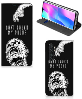 B2Ctelecom Telefoonhoesje met Quotes Xiaomi Mi Note 10 Lite Bookcase Cover Zombie