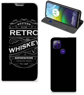 B2Ctelecom Telefoonhoesje met Tekst Motorola Moto G9 Power Foto hoesje Whiskey