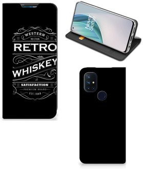 B2Ctelecom Telefoonhoesje met Tekst OnePlus Nord N10 5G Foto hoesje Whiskey