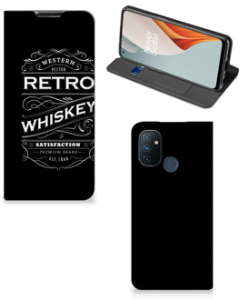 B2Ctelecom Telefoonhoesje met Tekst OnePlus Nord N100 Foto hoesje Whiskey