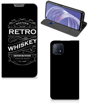 B2Ctelecom Telefoonhoesje met Tekst OPPO A73 5G Foto hoesje Whiskey