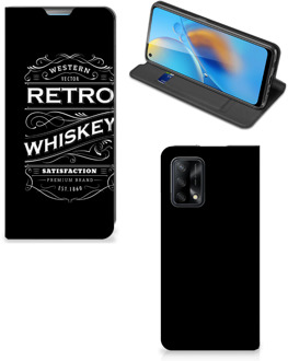 B2Ctelecom Telefoonhoesje met Tekst OPPO A74 4G Foto hoesje Whiskey