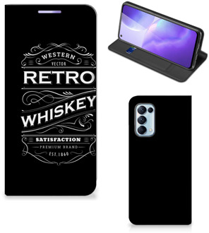 B2Ctelecom Telefoonhoesje met Tekst OPPO Find X3 Lite Foto hoesje Whiskey