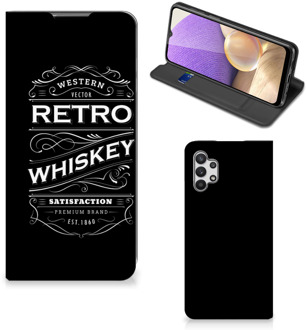 B2Ctelecom Telefoonhoesje met Tekst Samsung Galaxy A32 5G Foto hoesje Whiskey