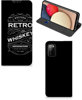 B2Ctelecom Telefoonhoesje met Tekst Samsung Galaxy M02s | A02s Foto hoesje Whiskey