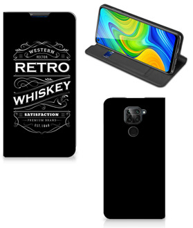 B2Ctelecom Telefoonhoesje met Tekst Xiaomi Redmi Note 9 Foto hoesje Whiskey