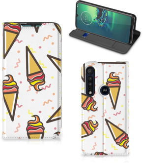 B2Ctelecom Telefoonhoesje Motorola G8 Plus Beschermhoes Icecream