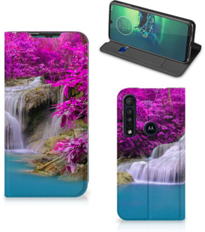 B2Ctelecom Telefoonhoesje Motorola G8 Plus Wallet Bookcase Waterval