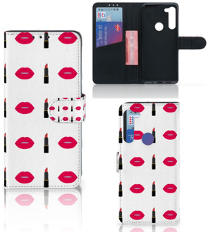 B2Ctelecom Telefoonhoesje Motorola G8 Power Beschermhoes Lipstick Kiss