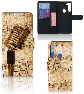 B2Ctelecom Telefoonhoesje Motorola G8 Power Cover Ontwerpen Bladmuziek