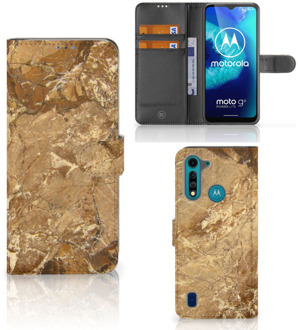 B2Ctelecom Telefoonhoesje Motorola G8 Power Lite Mobiel Case Marmer