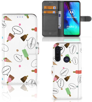 B2Ctelecom Telefoonhoesje Motorola Moto G Pro Flip Cover IJsjes