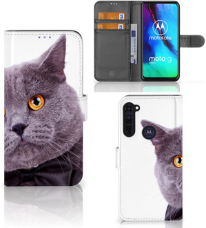 B2Ctelecom Telefoonhoesje Motorola Moto G Pro Flipcover Case Kat