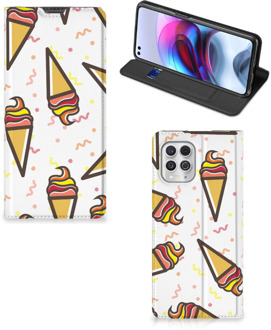 B2Ctelecom Telefoonhoesje Motorola Moto G100 Beschermhoes Icecream