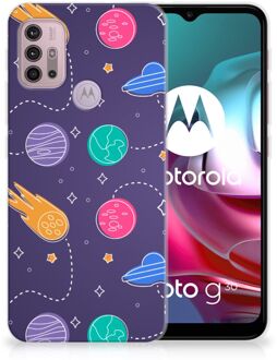 B2Ctelecom Telefoonhoesje Motorola Moto G30 | G10 Doorzichtig Hoesje Ruimte