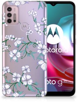 B2Ctelecom Telefoonhoesje Motorola Moto G30 | G10 Foto hoesje Blossom White