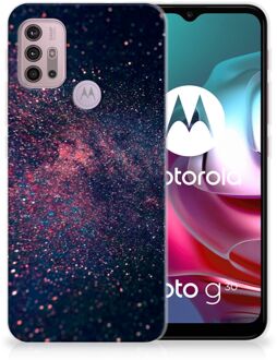 B2Ctelecom Telefoonhoesje Motorola Moto G30 | G10 TPU Siliconen Hoesje met Foto Stars