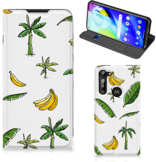 B2Ctelecom Telefoonhoesje Motorola Moto G8 Power Beschermhoes Banana Tree