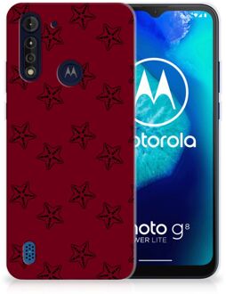 B2Ctelecom Telefoonhoesje Motorola Moto G8 Power Lite Hippe Hoesjes Sterren