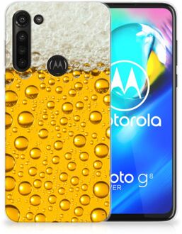 B2Ctelecom Telefoonhoesje Motorola Moto G8 Power Silicone Back Cover Bier