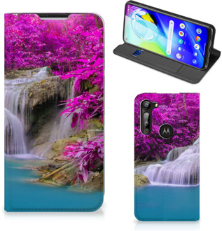 B2Ctelecom Telefoonhoesje Motorola Moto G8 Power Wallet Bookcase Waterval