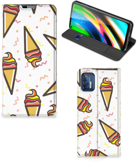 B2Ctelecom Telefoonhoesje Motorola Moto G9 Plus Beschermhoes Icecream